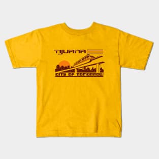 Tijuana City of Tomorrow Kids T-Shirt